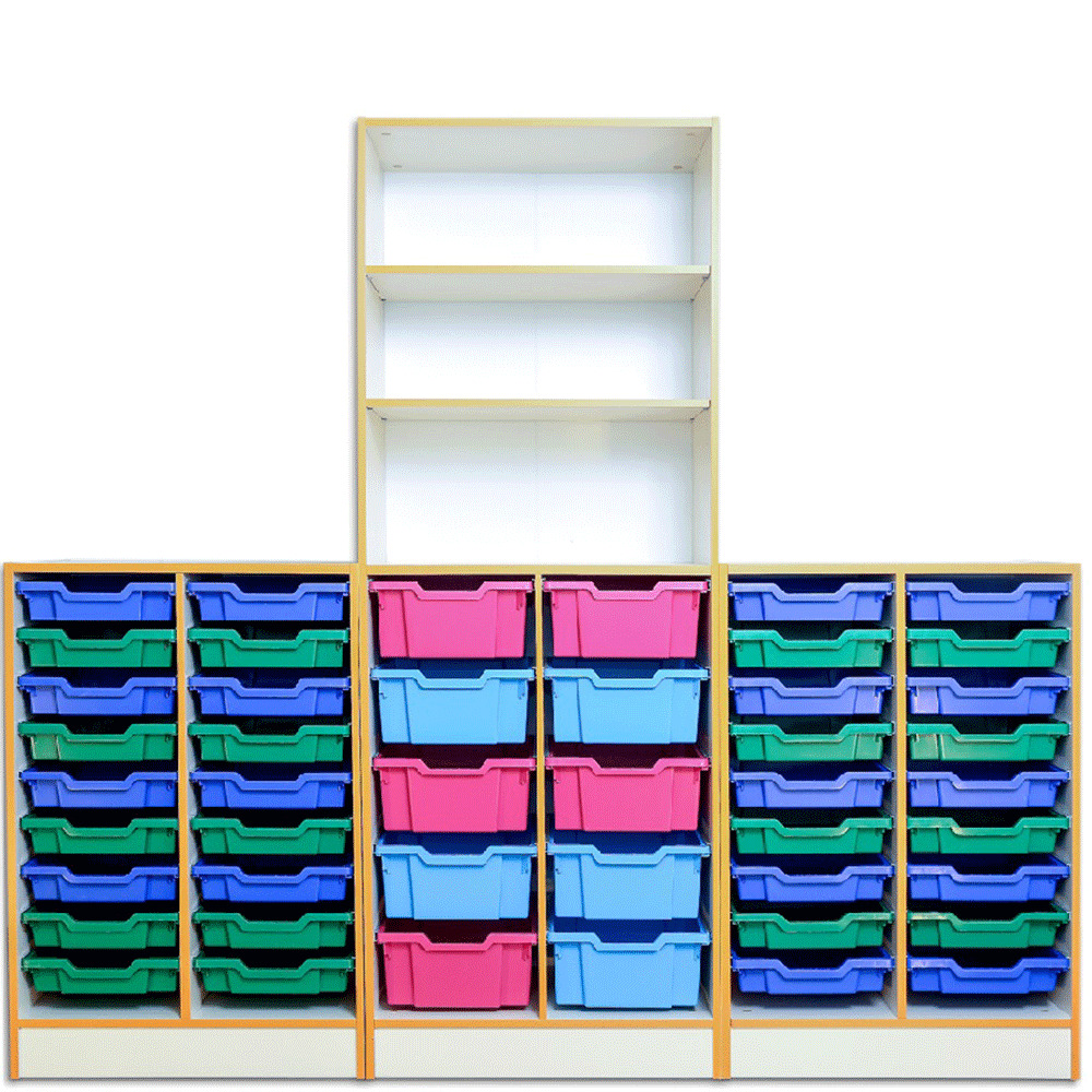 Шафа для зберігання з пластиковими шухлядами Дроздовський
